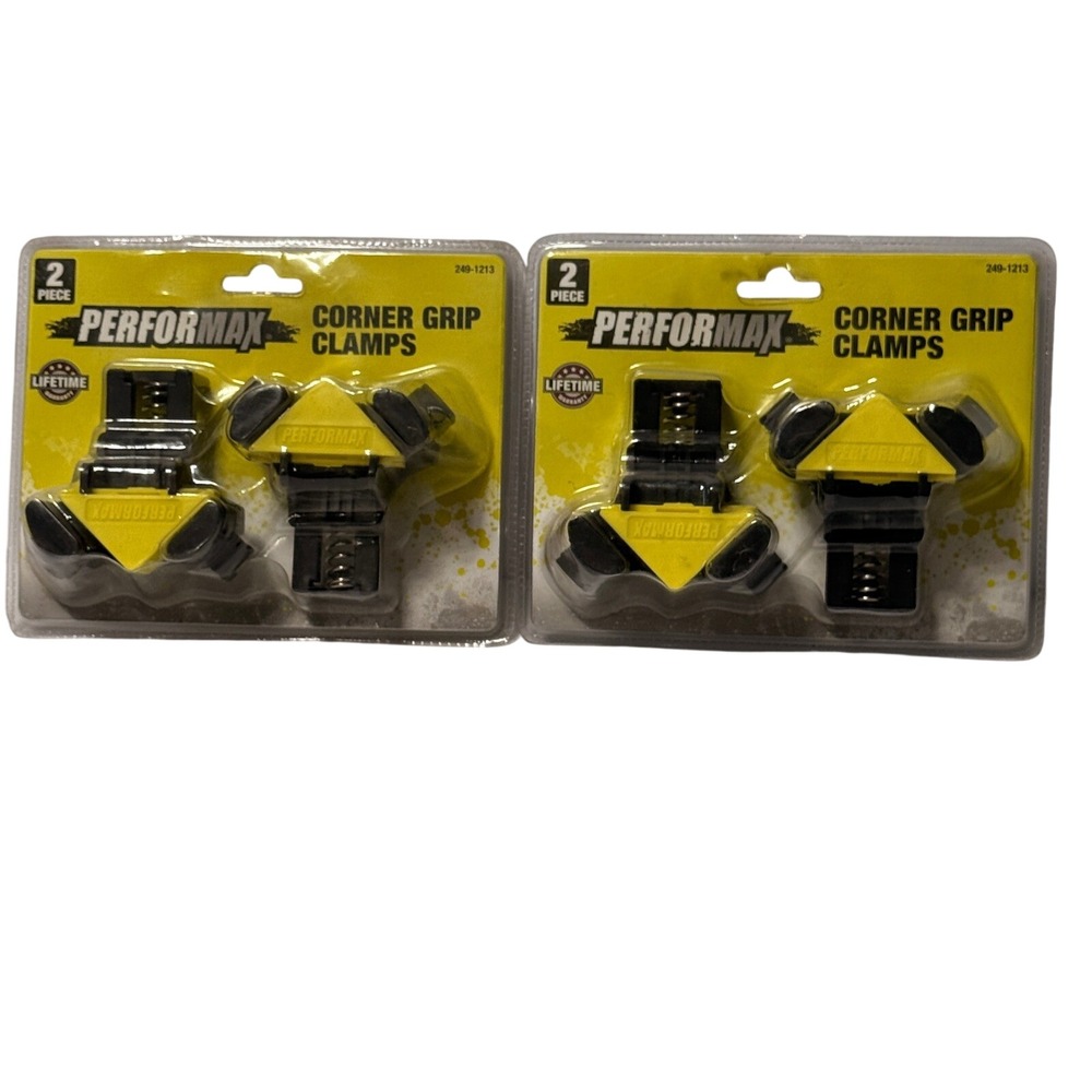 Performax Corner Grip Clamps 249-1213 90 Degree Spring Loaded 2-Pack‎ Lot of 2